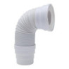 Pipe wc extensible Wirquin Armature métallique L.270 650 mm Ø93/100/110 mm