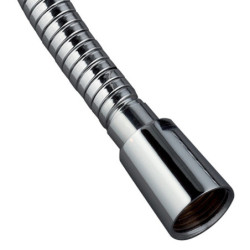 Flexible Douche Metal Power Plus Twist Wirquin chromé 2m