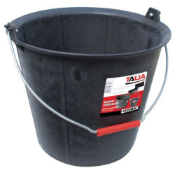 Seau taliagom renforcé à ergots Taliaplast 13 litres