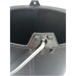 Seau taliagom renforcé à ergots Taliaplast 13 litres