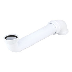 Tubulure de raccordement Wirquin Ø40 mm – Évier 1 bac