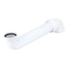 Tubulure de raccordement pour évier 1 bac Wirquin Ø40 mm