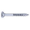 Vis à bois & agglo Rocket Inox A2 tête fraisée Ø5 x 60/35 mm PZ2 Boîte x 200 pcs