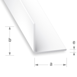 Cornière égale PVC blanc CQFD longueur 2m60