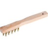 Brosse à bougie SCID fils laitonnées 188 x 19 mm 4 rangs Ø0.25 mm