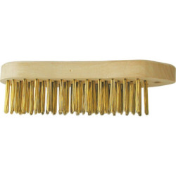 Brosse violon SCID – Fil acier laitonné Ø0,30 mm – 5 rangs