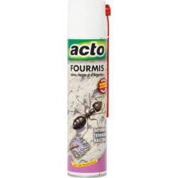 Insecticide anti‑fourmis ACTO 400 ml – Avec tube prolongateur