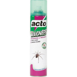 Insecticide araignées ACTO 400 ml – Préventif & effet choc
