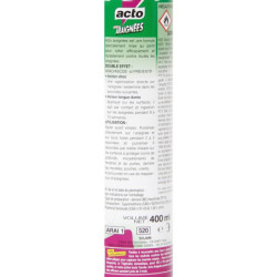 Insecticide araignées ACTO 400 ml – Préventif & effet choc