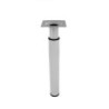 Pied réglable Cime Ø30mm H210 à 350mm acier blanc