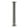 Pied de meuble réglable rond alu inox Cime Ø 38 x h 300 mm