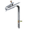 Étrier Galva avec plaque avec visserie Fitt 6x25mm