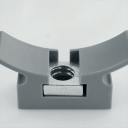 Collier de fixation PVC monobloc Fitt Ø40 sachet de 10