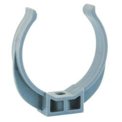 Colliers de fixation tuyau PVC Fitt Ø50 gris sachet de 6