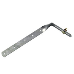 Hampe chantournée Galva 335mm Fitt visserie Ø6x25mm