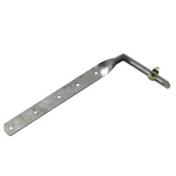 Hampe chantournée Galva 335mm Fitt visserie Ø6x25mm
