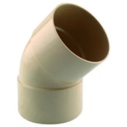 Coude 45° PVC Femelle/Femelle Fitt Ø25 gris