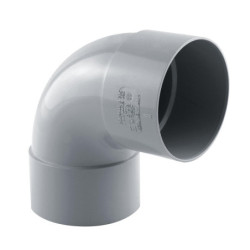 Coude 87° PVC Femelle/Femelle Fitt Ø25 gris
