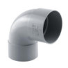 Coude 87° PVC Femelle/Femelle Fitt Ø25 gris