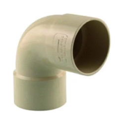 Coude 87° PVC Femelle/Femelle Fitt Ø25 gris