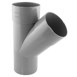 Culotte 87° PVC Mâle/Femelle Fitt Ø100 NFE-NFME