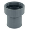 Raccord PVC sortie de lavabo Fitt douille écrou prisonnier