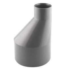 Réduction excentrée PVC Mâle/Femelle Fitt 100x40 NFE-NFME