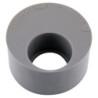 Tampon réduction simple PVC Mâle/Femelle gris Fitt 100/80mm