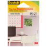 Pastilles fixe tout repositionnable Scotch surfaces lisses blanc 36 pièces