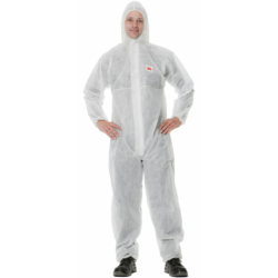 Combinaison de protection 3M légère à cagoule jetable 4500