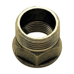 Raccord mamelon réduit Pronorm laiton brut MF – réf 101