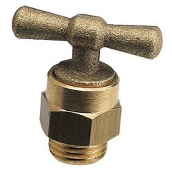 Robinet purgeur simple Somatherm mâle 8/13 – Laiton