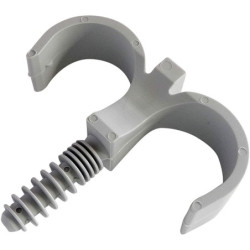 Clips doubles Somatherm Ø20 mm pour tubes PER – Sachet de 10