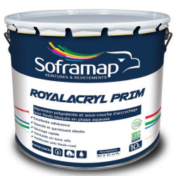 Soframap ROYALACRYL PRIM Blanc/P – Impression polyvalente
