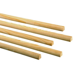 1/4 Rond pin Sotrinbois