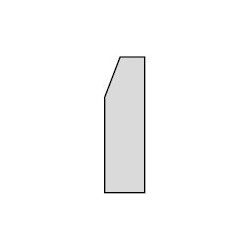 Socle de plinthe pin sans noeud Sotrinbois 14 x 50mm - 2m00