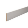 Plinthe angles vifs MDF prépeint blanc Sotrinbois