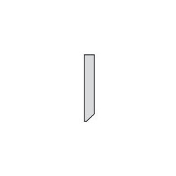Plinthe angles vifs MDF prépeint blanc Sotrinbois