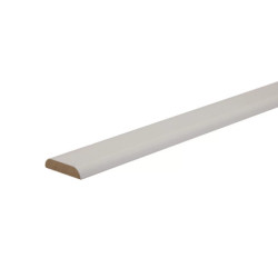 Chant plat 2 arrondis MDF prépeint blanc Sotrinbois