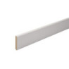 Plinthe arrondies MDF prépeinte Sotrinbois 14x80x2440mm