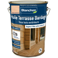 Huile Terrasse Bardage Mate Blanchon Extérieurs