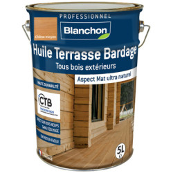 Huile Terrasse Bardage Mate Blanchon Extérieurs