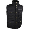 Gilet sans manche matelassé noir Singer