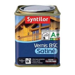 Vernis BSC satiné Syntilor Chêne Foncé