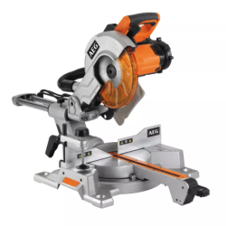 Scie à onglet radiale AEG PS254L – Coupe précise Ø254 mm