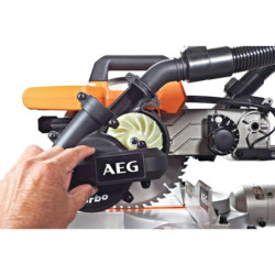 Scie à onglet radiale AEG PS254L – Coupe précise Ø254 mm