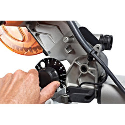 Scie à onglet radiale AEG PS254L – Coupe précise Ø254 mm