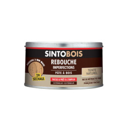 Pâte à bois rebouche Petits Trous Sintobois