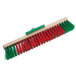 Balai fibre dure avec scrapper Brosserie Thomas