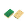 2 Eponges végétales + fibre verte 6mm Savy